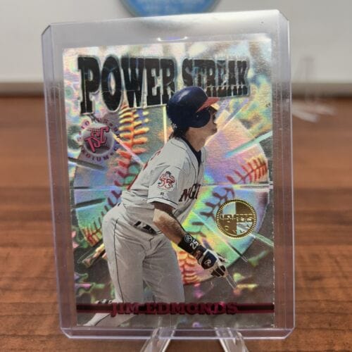Jim Edmonds 1996 Topps Stadium Club Power Streak “Members Only” #P