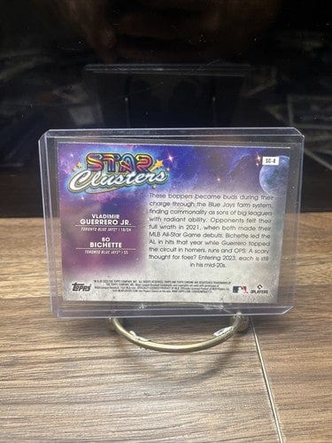 Guerrero Jr Bichette 2023 Topps Cosmic Chrome Star Clusters #SC-8 {090