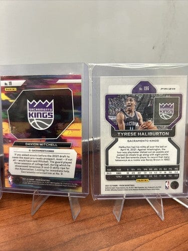 Sacromento Kings Lot (10) With Past And Current Players Richmond,Webb,