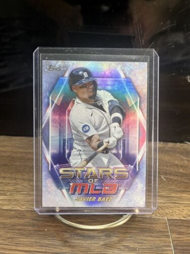 JAVIER BAEZ 2023 Topps Series 1 Stars of MLB Chrome #SMLBC-5 Detroit T