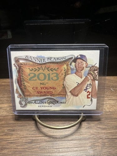 2022 Allen & Ginter Clayton Kershaw Banner Season #BS-31 Los Angeles D