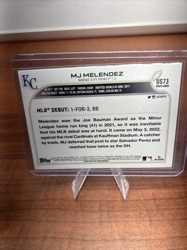 MJ Melendez RC Lot 2022 Topps Chrome Now Generation 23 Topps Chrome Se