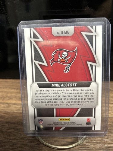 MIKE ALSTOTT 2023 Panini MOSAIC Football THUNDER LANE #TL-MA Tampa Bay