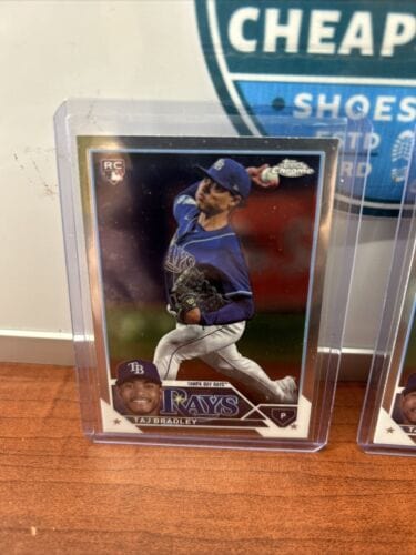 2023 Topps Chrome Update Lot(2) #USC194+#USC209Taj Bradley RC - Tampa
