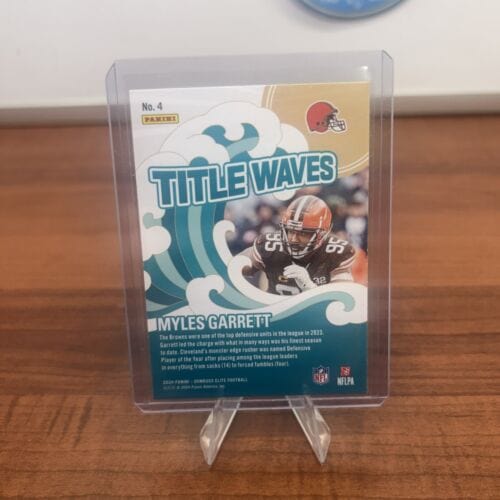 2024 Panini Donruss Elite - Title Waves #4 Myles Garrett /349