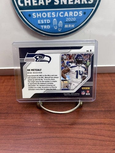 2023 Panini Zenith DK Metcalf - Behind The Numbers #8 Seahawks
