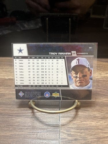 1998 UPPER DECK TROY AIKMAN DALLAS COWBOYS #90