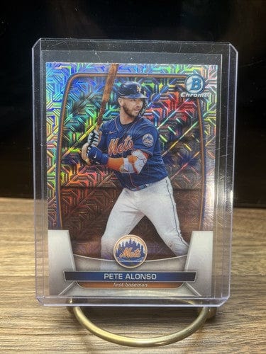 2023 Bowman Chrome Mega Box Mojo Refractor Pete Alonso #78 New York Me