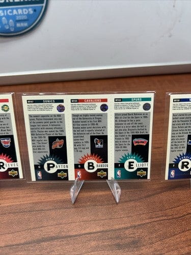 1996 Upper Deck Collector Choice Minis 3 In One Card Lot Of 5 Has 15 T