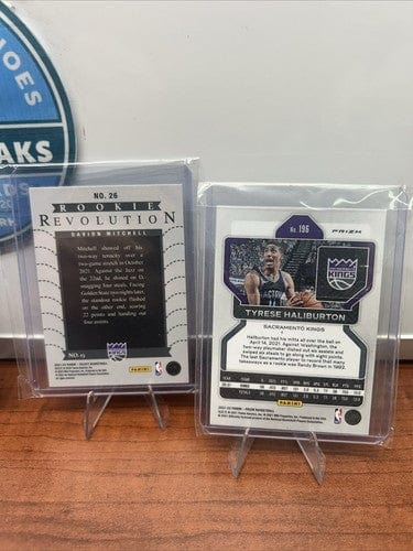 Sacramento Kings 2022-2024 Panini Select Prizm Lot Mitchell,Hield, Que