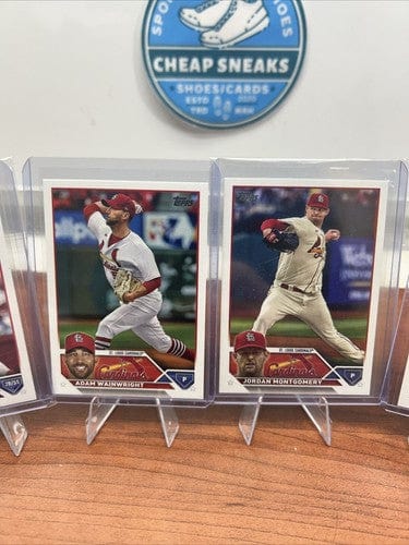 St Louis Cardinals 2023 Topps Series 1 Lot (6)Albert Pujols,Yadier Mol