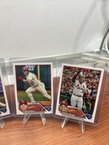 St Louis Cardinals 2023 Topps Series 1 Lot (6)Albert Pujols,Yadier Mol