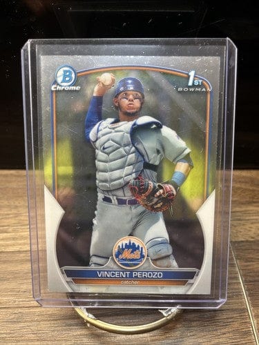 Vincent Perozo 2023 Bowman Chrome Prospects #BCP-102 1st Bowman New Y