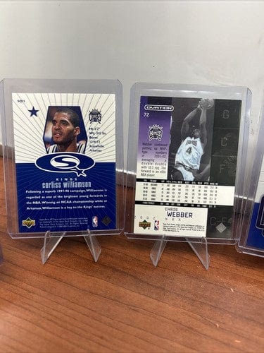 Sacromento Kings Lot (10) With Past And Current Players Richmond,Webb,