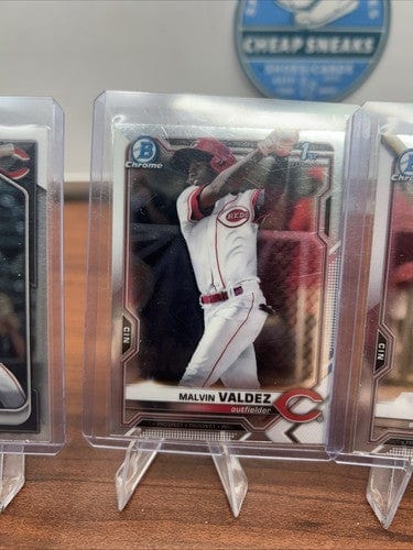 Cincinnati Reds 2024 Bowman Chrome ROY-4 Noelvi Marte, Cam Collier #BC