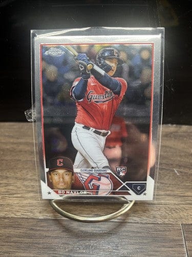 BO NAYLOR 2023 Topps Chrome Baseball Rookie Card #54 Cleveland Guard