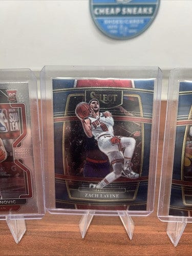 Chicago Bulls 2022 Panini Select/Prizm Lot Lavine, Caruso, Williams