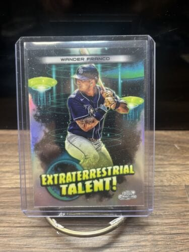 2023 Topps Cosmic Chrome Wander Franco Extraterrestrial Talent ET-22 R