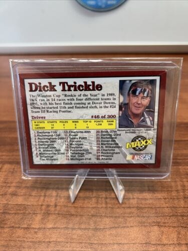 Dick Trickle 1992 Maxx #46 Stavola Brothers Racing