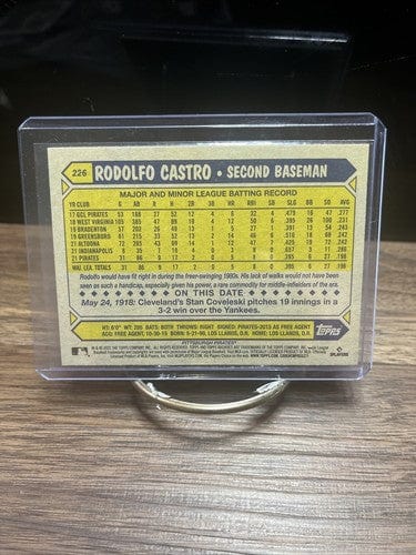 2022 Topps Archives Rodolfo Castro RC #226 base
