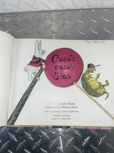 Vintage Kids Book Lot(2)V. Gilbert Beers CoCo’s Candy Shop, Cats &Ba