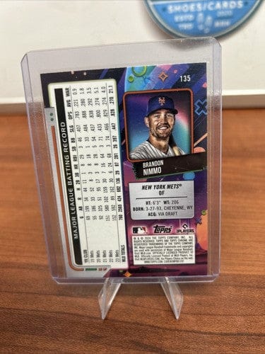 2024 Topps Chrome Cosmic #135 Brandon Nimmo
