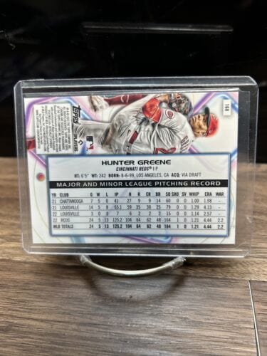 2023 Topps Chrome Cosmic Hunter Greene Nucleus Refractor Cincinnati Re