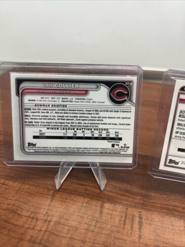 Cincinnati Reds 2024 Bowman Chrome ROY-4 Noelvi Marte, Cam Collier #BC