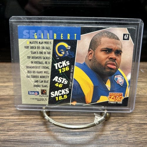 1995 Sportflix Football Card #67 Sean Gilbert