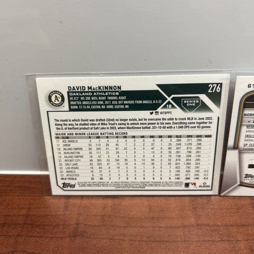 Oakland A’s Rookie/Prospect Lot (5)2023 Topps Series One &2023 Bowma