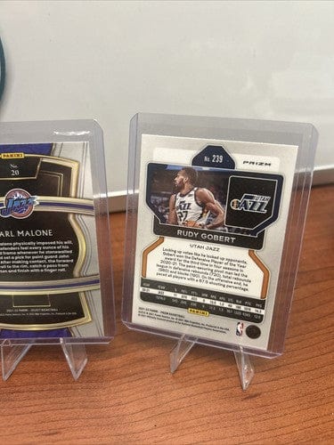 Utah Jazz Lot Basketball (5) Karl Malone, Mitchell,Gobert,Agbaji,Bogda