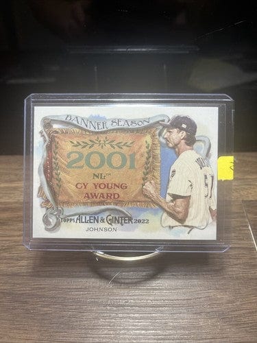 2022 Allen & Ginter Banner Season #BS-24 Randy Johnson - Arizona Diamo