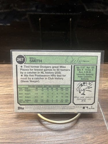 2023 Topps Heritage Baseball #267 Will Smith NM-MT