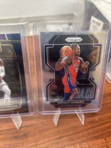 Los Angles Lakers 2022 Panini Select Lot L James, C Anthony, A Davis,R