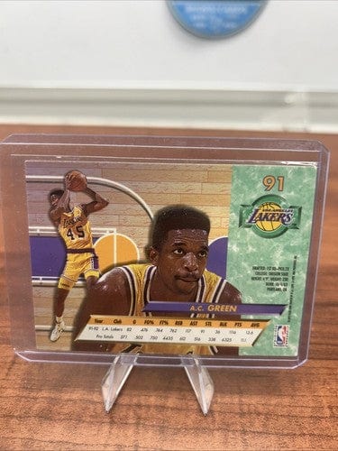 A.C. Green 1992-93 Fleer Ultra Lakers #91