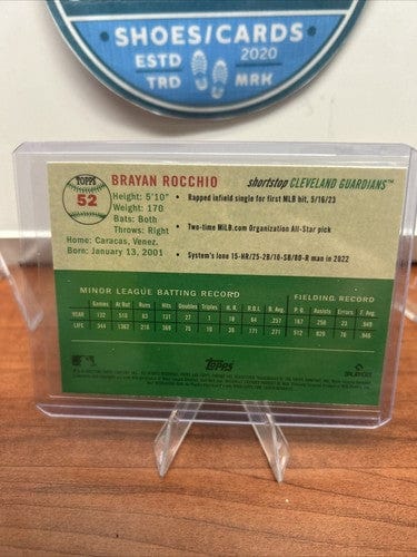 Brayan Rocchio RC 2023 Topps Chrome Platinum Anniversary Cleveland Gua