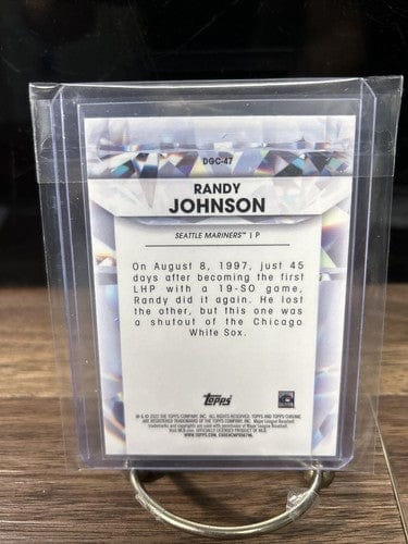 2022 Chrome Update Diamond Greats #DGC-47 Randy Johnson