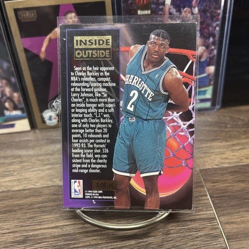 Charlotte Hornets 90’s 6 Card Lot A. Mourning RC,L . Johnson, D. Cur