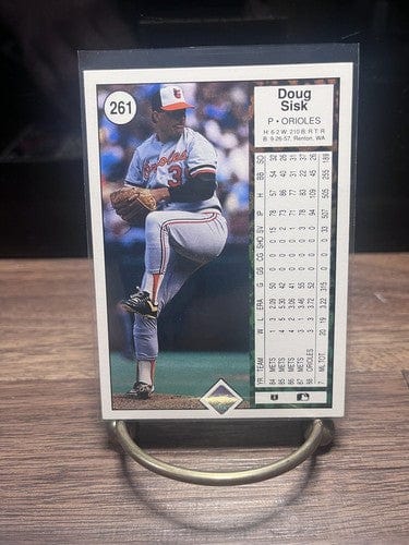 1989 Upper Deck - #261 Doug Sisk