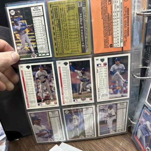 Seattle Mariner 54 Card Lot No Duplicates Years 87-91 All Brands Some