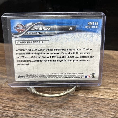 Ozzie Albies 2018 Topps Chrome Update All Star Game RC #HMT76