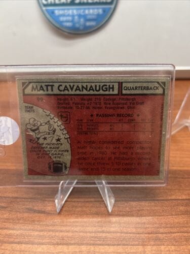 1980 Topps Matt Cavanaugh #99 Rookie RC EX Listing #2