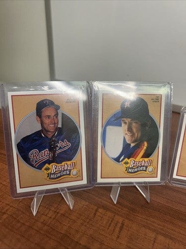 Nolan Ryan HOF 1990 Upper Deck “Baseball Heros ” Lot Of 6 Rangers,