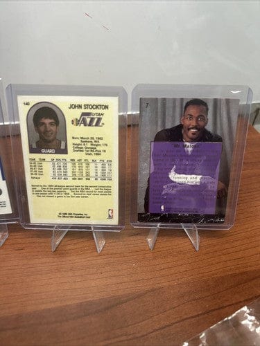 Utah Jazz HOF Lot Karl Malone, John Stockton 93-94/94-95 Fleer Ultra 2