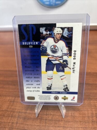 1995-96 Doug Weight Upper Deck SP Holoview - Edmonton Oilers