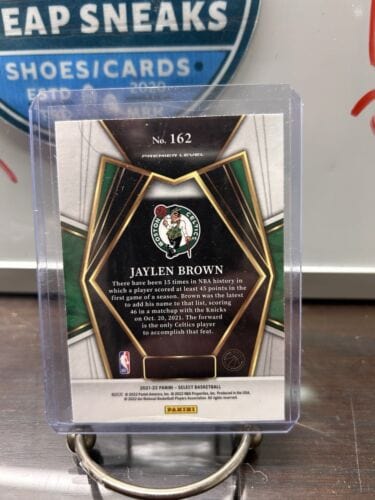 2021-22 Panini Select JAYLEN BROWN - PREMIER LEVEL Blue #162 - Boston