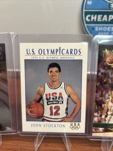 Utah Jazz Lot 5 Karl Malone, John Stockton, Taylor Hendricks, Jordan C