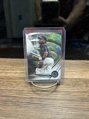 2022 Bowman Platinum #TOP-98 Kahlil Watson Top Prospects Ice Foilboard