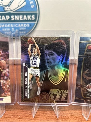 Utah Jazz Lot 5 Karl Malone, John Stockton, Taylor Hendricks, Jordan C