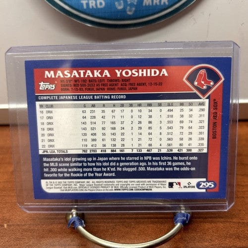 Masataka Yoshida Rookie Card 2023 Topps Archives Baseball #295